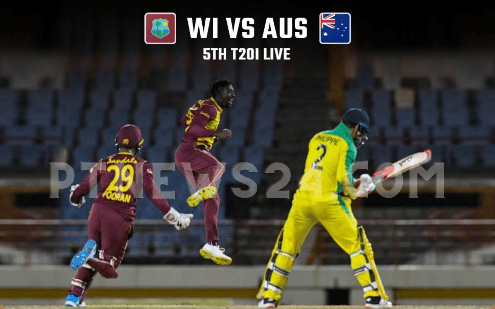 WI vs AUS, 5th T20I