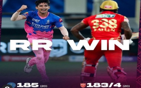 IPL 2021 RR VS PBKS: पंजाब किंग्स को राजस्थान रॉयल्स ने 2 रनों से हराया