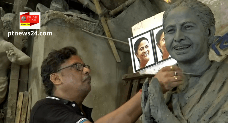 Mamta Banerjee की देवी दुर्गा के पंडालों में प्रतिमा लगाने को लेकर शुरू हुई राजनीति, बीजेपी ने उठाये सवाल।
