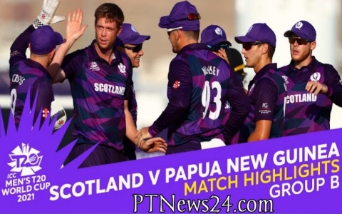 ICC T20 World Cup 2021: स्कॉटलैंड ने पपुआ न्यू गिनी को 17 रनों से हराया