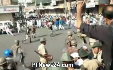 Jodhpur violence: Loudspeaker पर दो पक्षों में विवाद, पुलिस ने किया लाठीचार्ज |