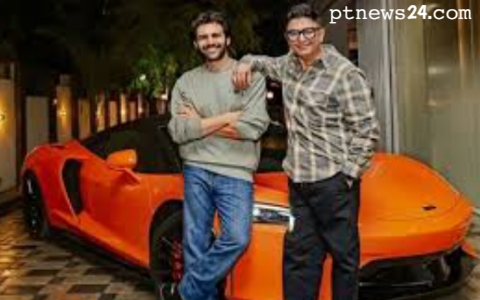 T-Series Owner Bhushan Kumar Gifts A McLaren GT Sports Car To Kartik Aaryan Worth 5 Crore